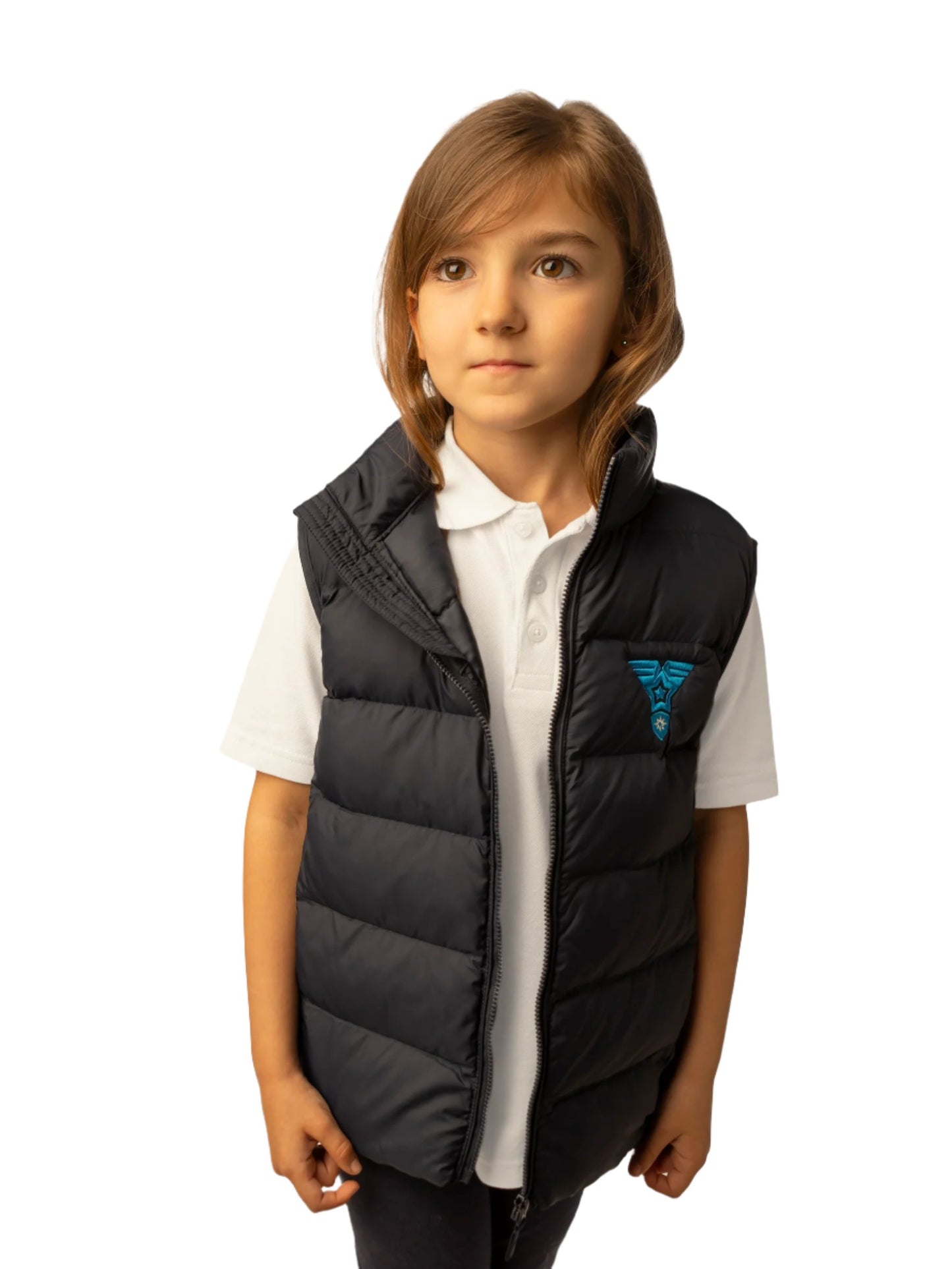 Blue navy kids vest