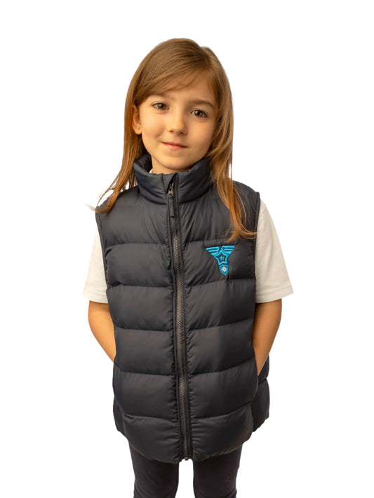 Blue navy kids vest