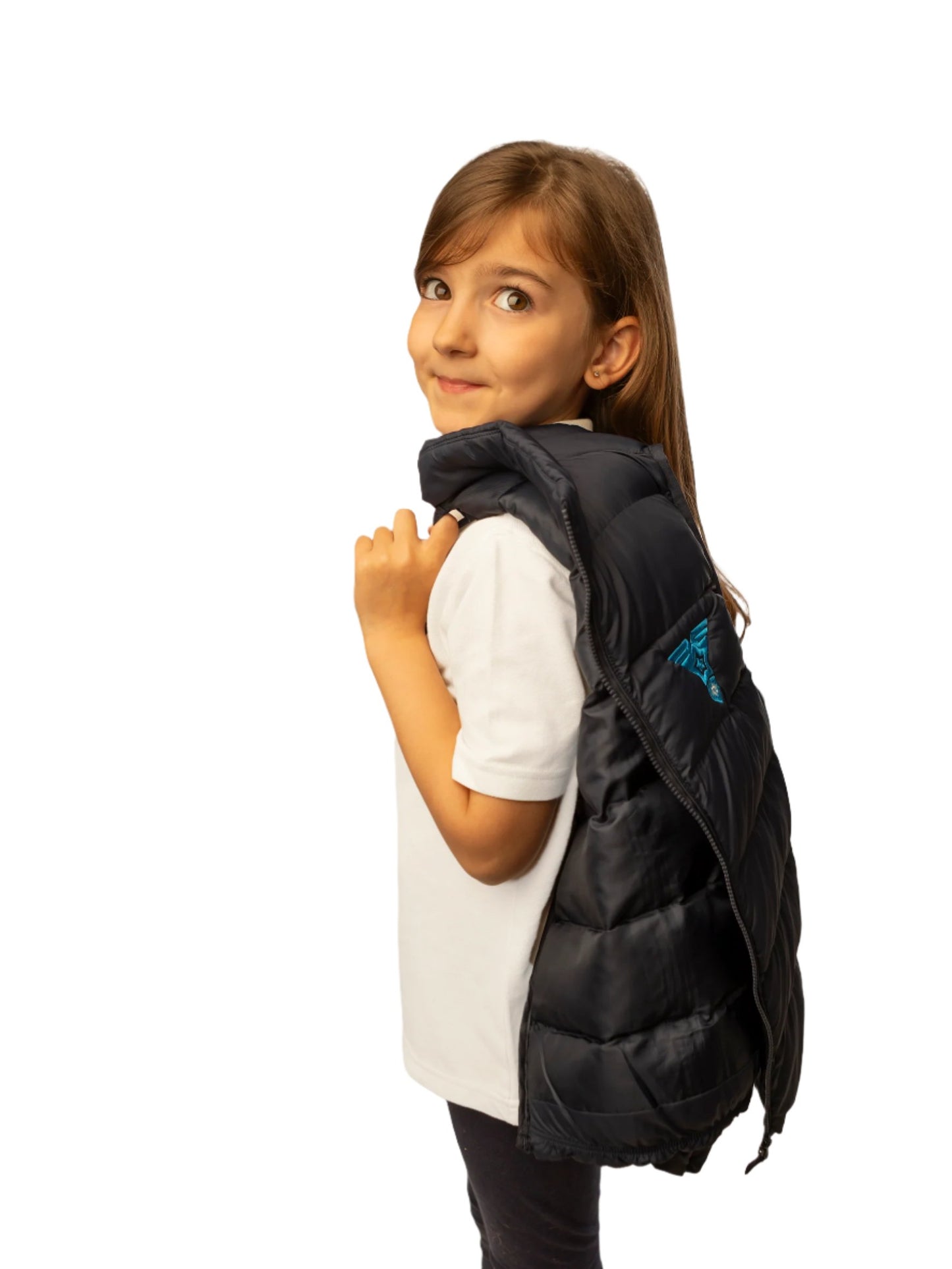 Blue navy kids vest