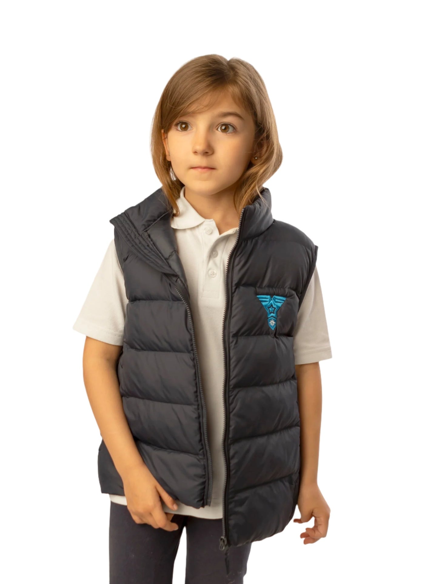 Blue navy kids vest