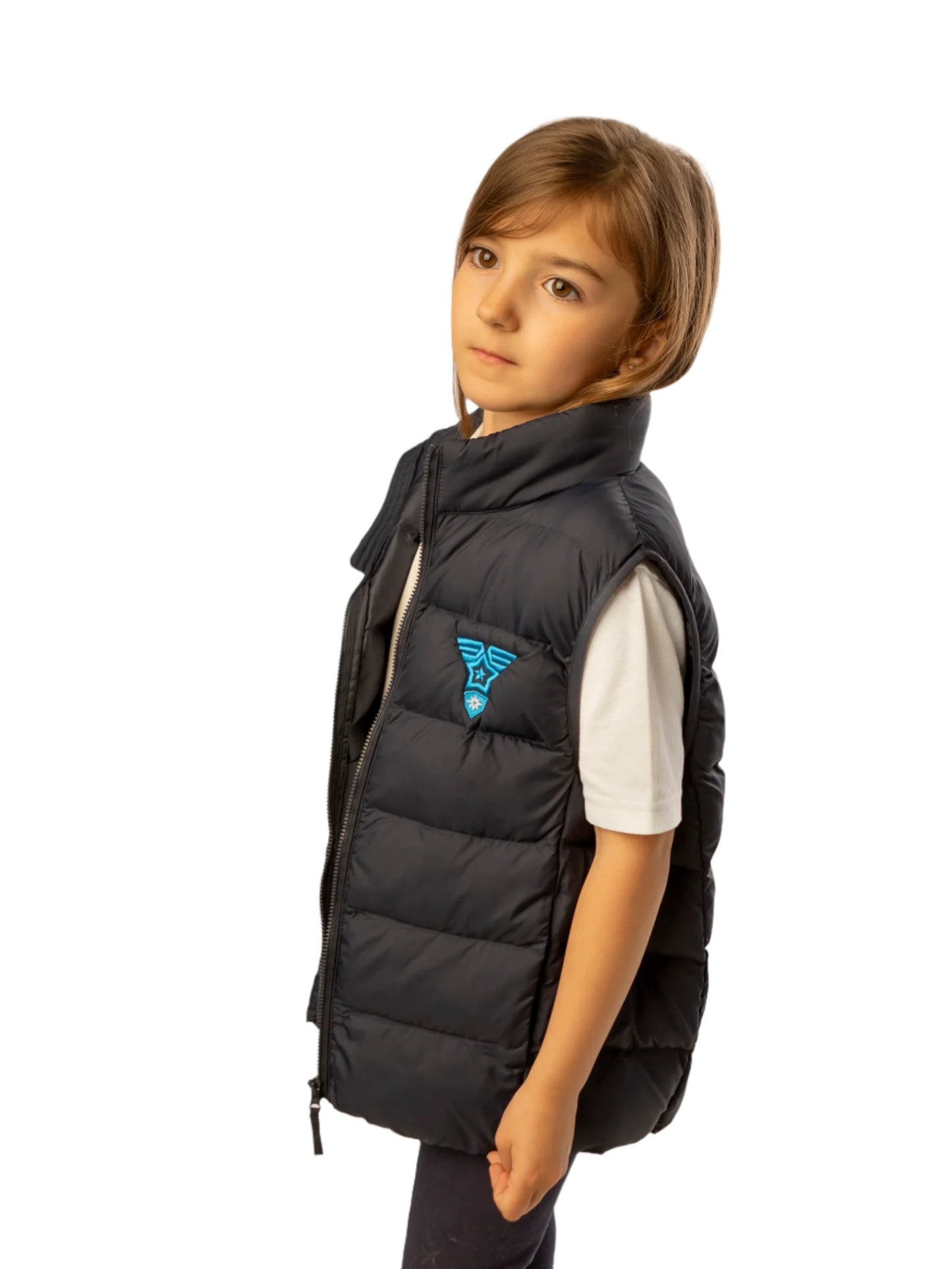 Blue navy kids vest