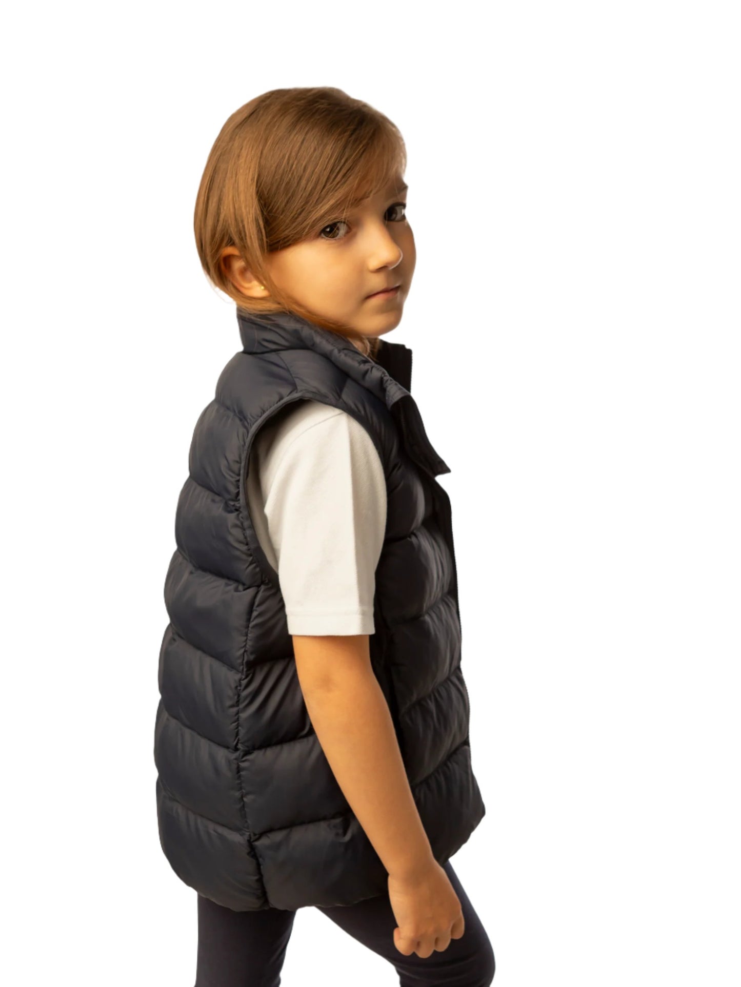 Blue navy kids vest