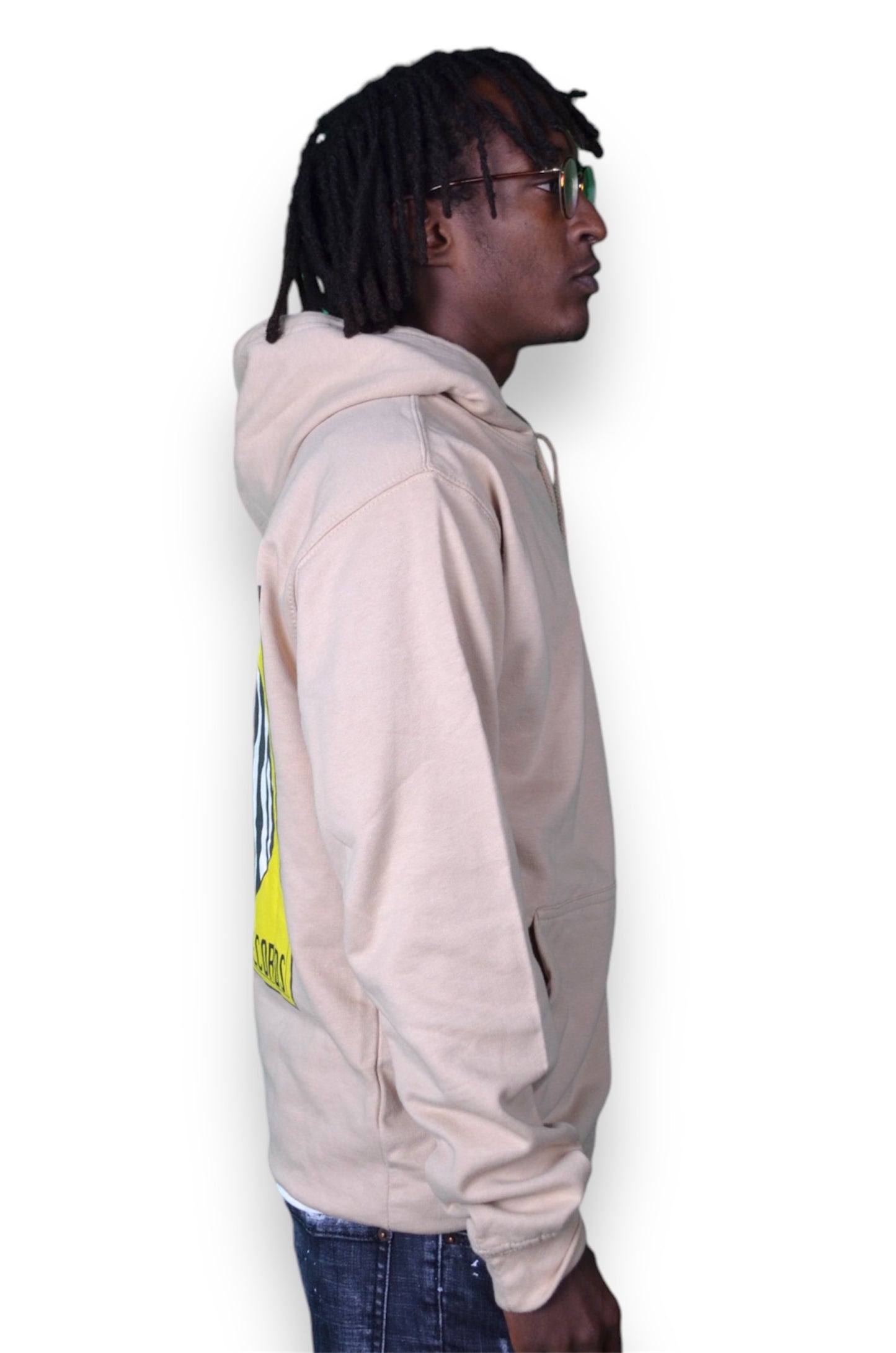 Sand colour Trends Album Hoodie